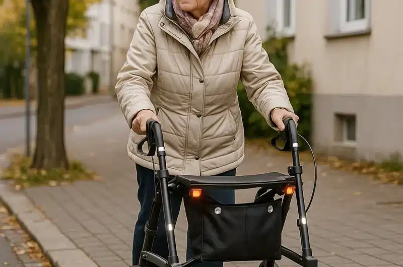 Sicher unterwegs mit Rollator & Gehstock